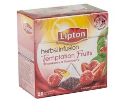 Té Lipton de frutas rojas 20 bolsas